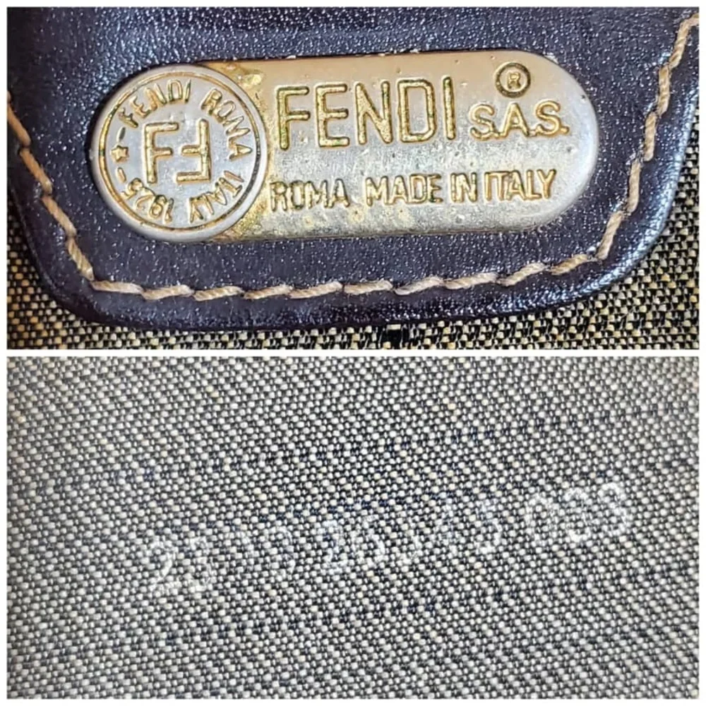 Authentic Fendi zucca Book Tote/Tote - Picture 4 of 12